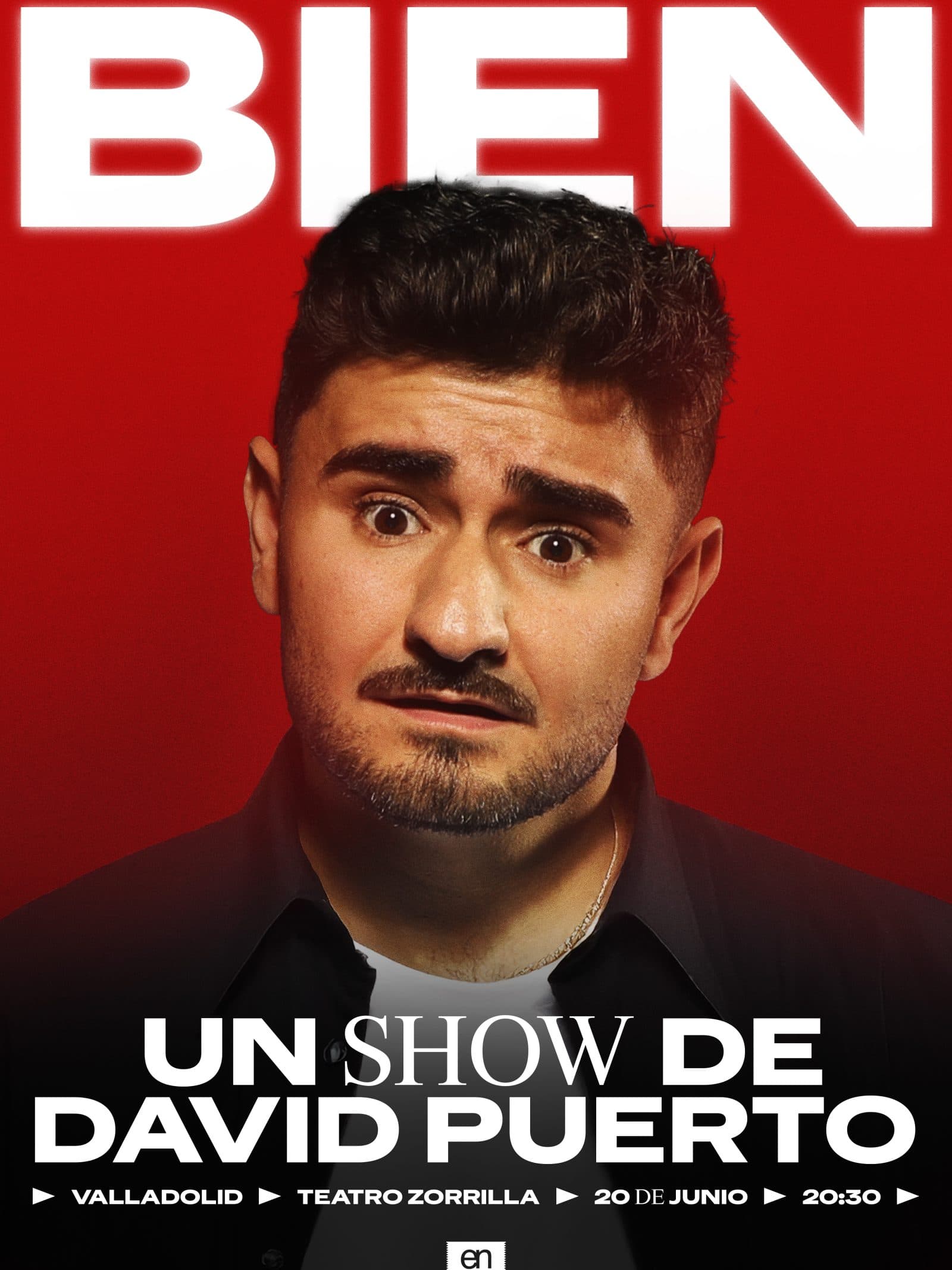 David Puerto Valladolid trae su comedia BIEN