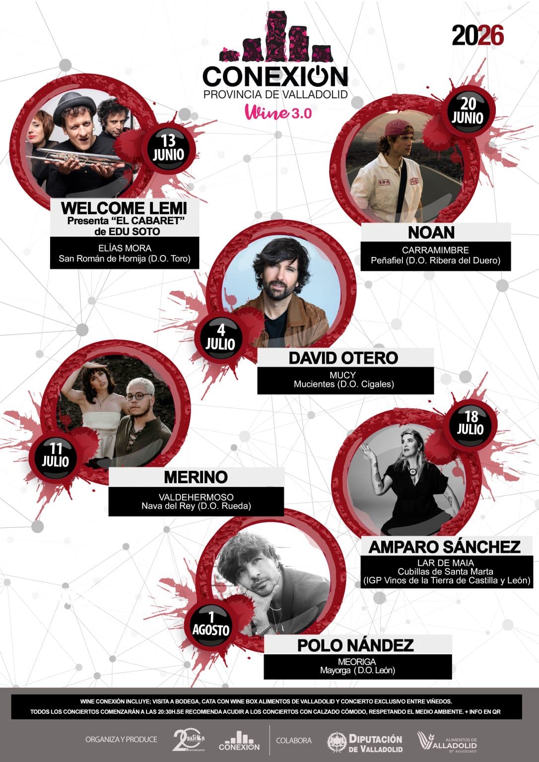 Wine Conexión Valladolid mezcla vino y música