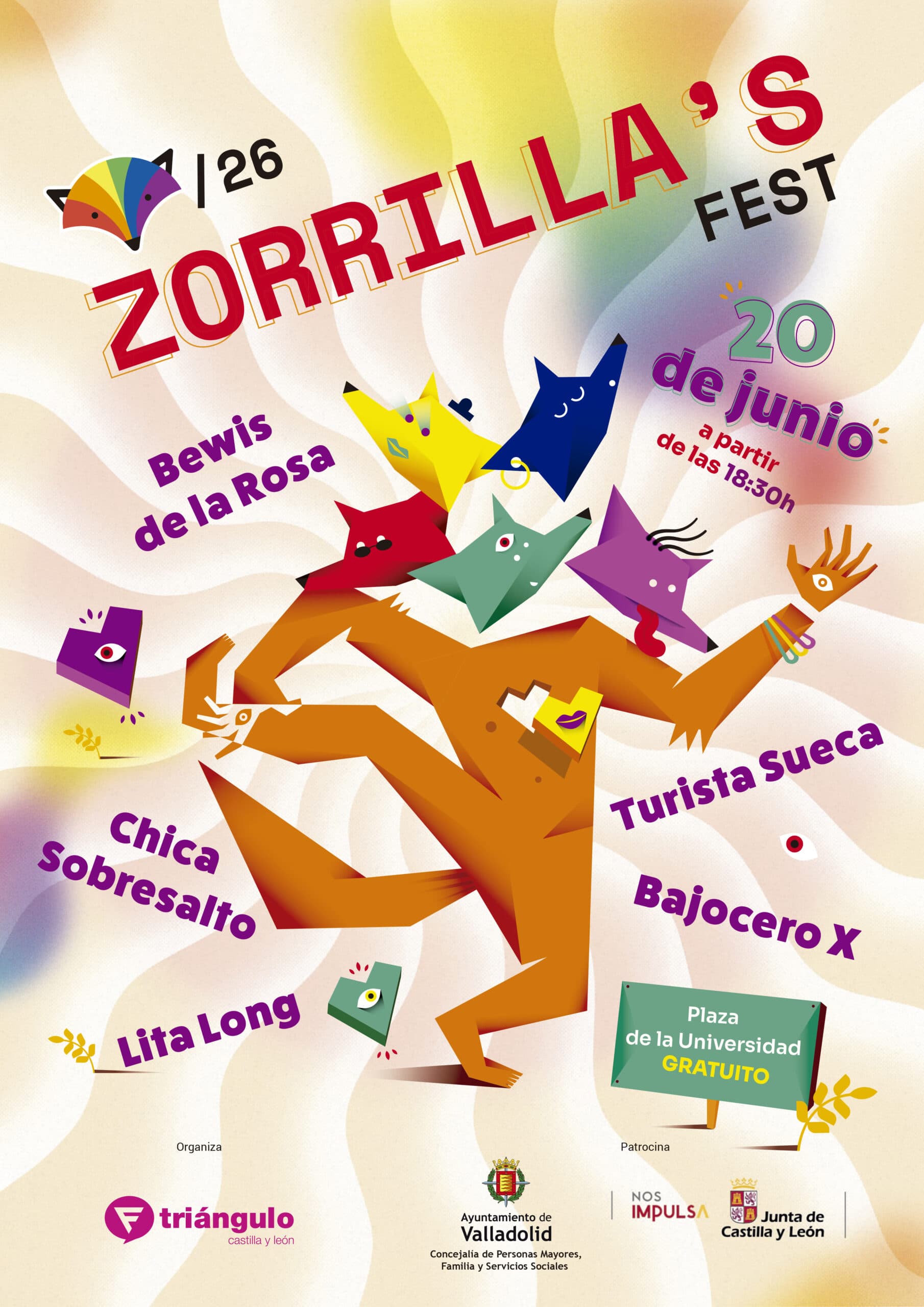 Música y orgullo en Zorrilla’s Fest Valladolid