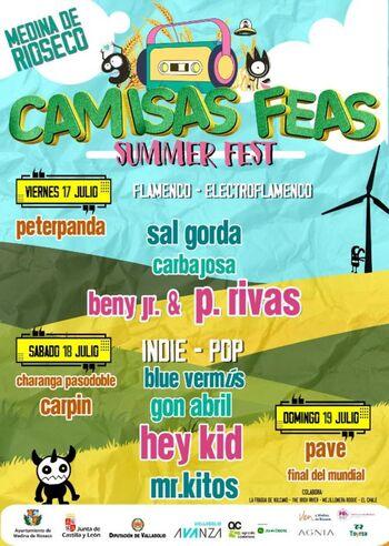 Camisas Feas Summer Fest Medina de Rioseco 2026