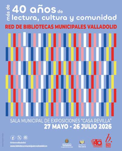 40 años en la exposición bibliotecas Valladolid