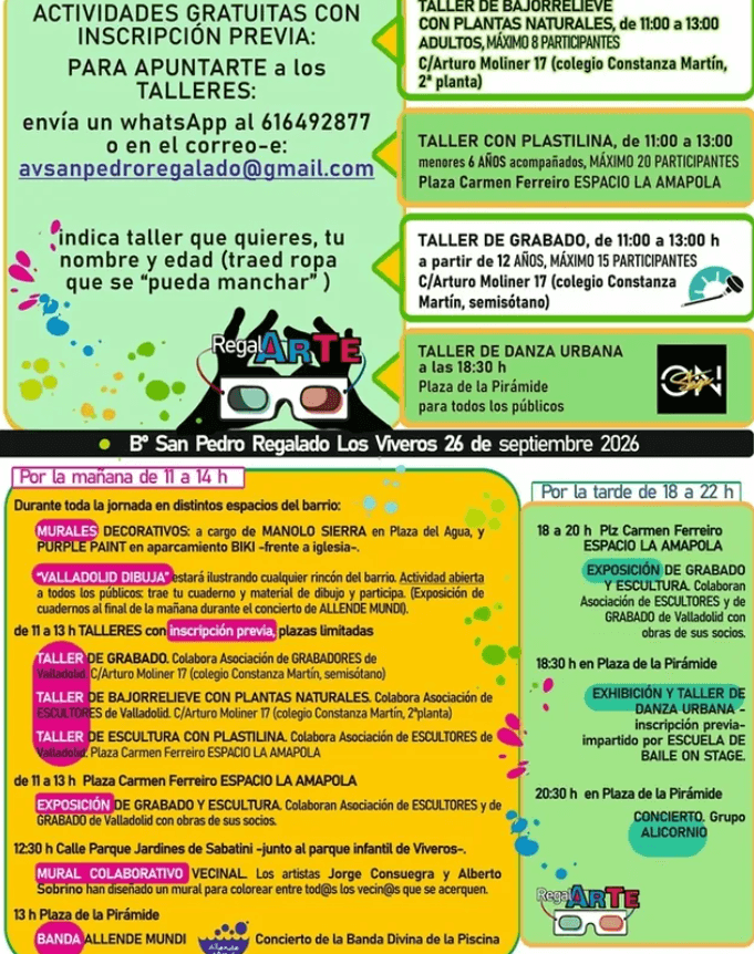 RegalArte Valladolid trae murales y música