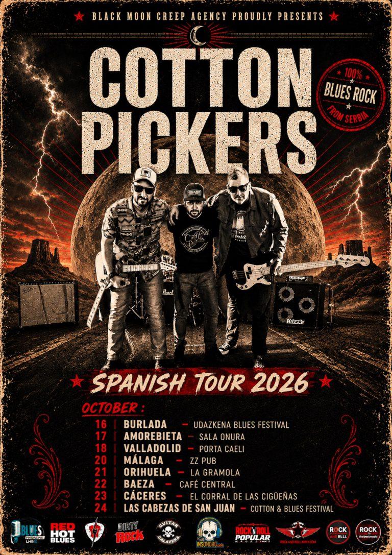 Eléctrico blues en Valladolid con Cotton Pickers