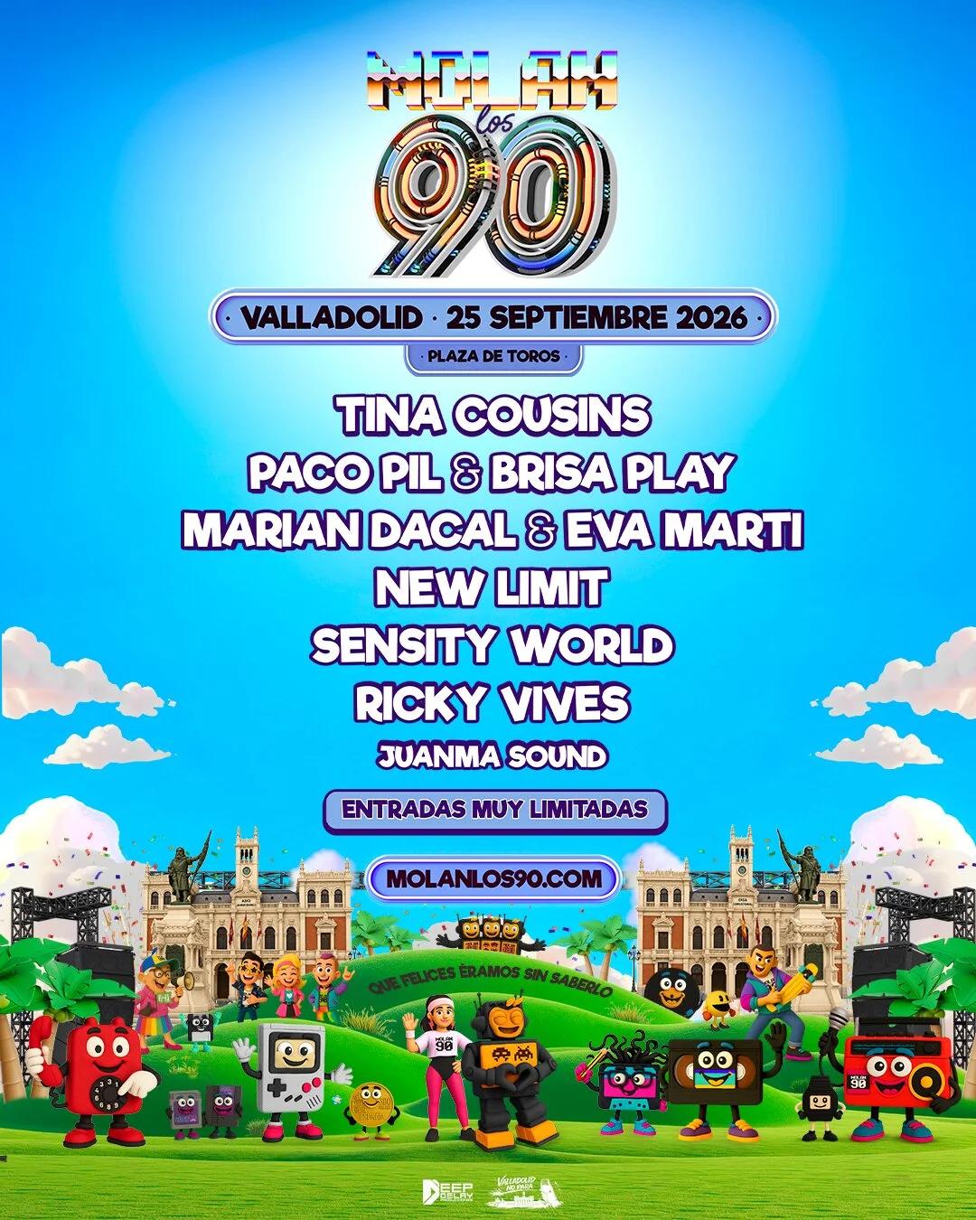 Molan los 90 Valladolid recibe el eurodance