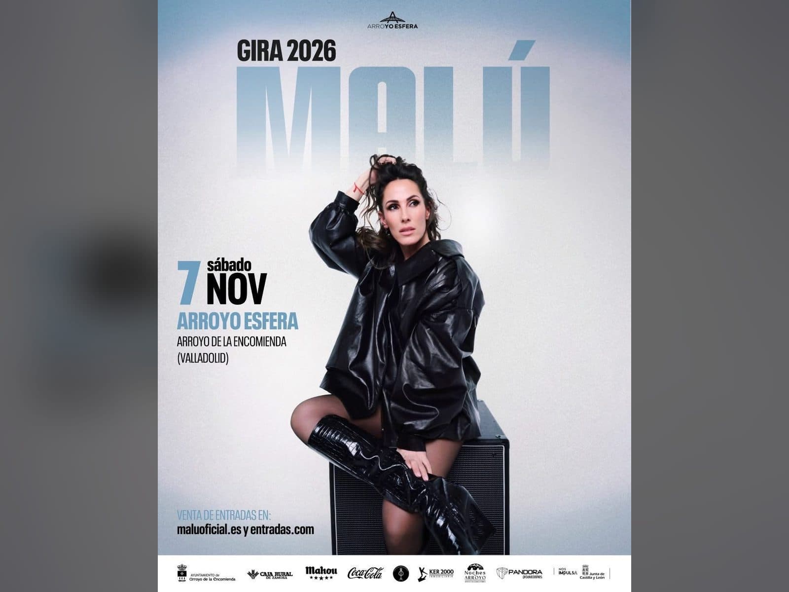 Malú en Valladolid presenta su gira Quince Tour