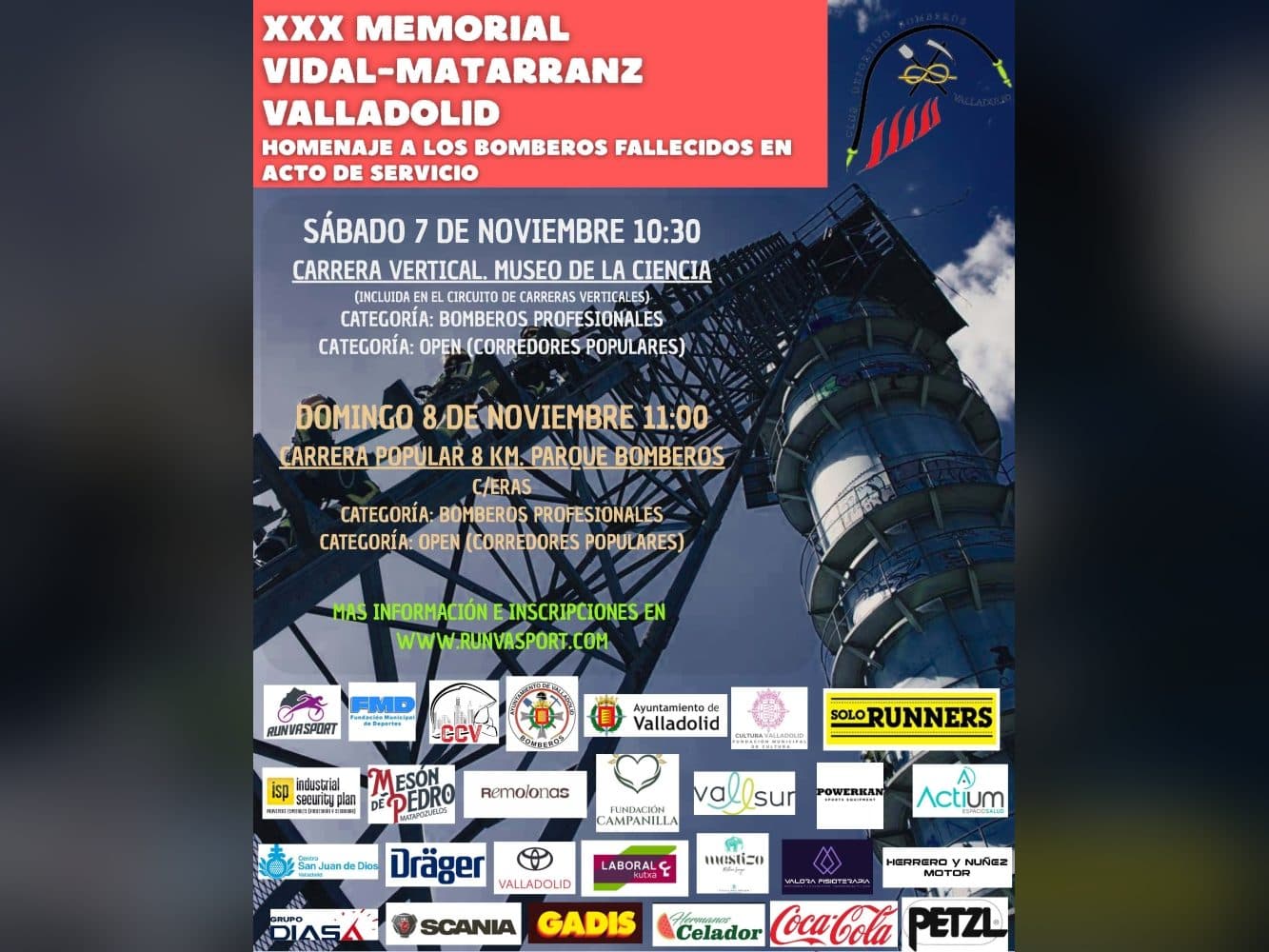 Memorial Vidal Matarranz en Valladolid: carrera de 8 km