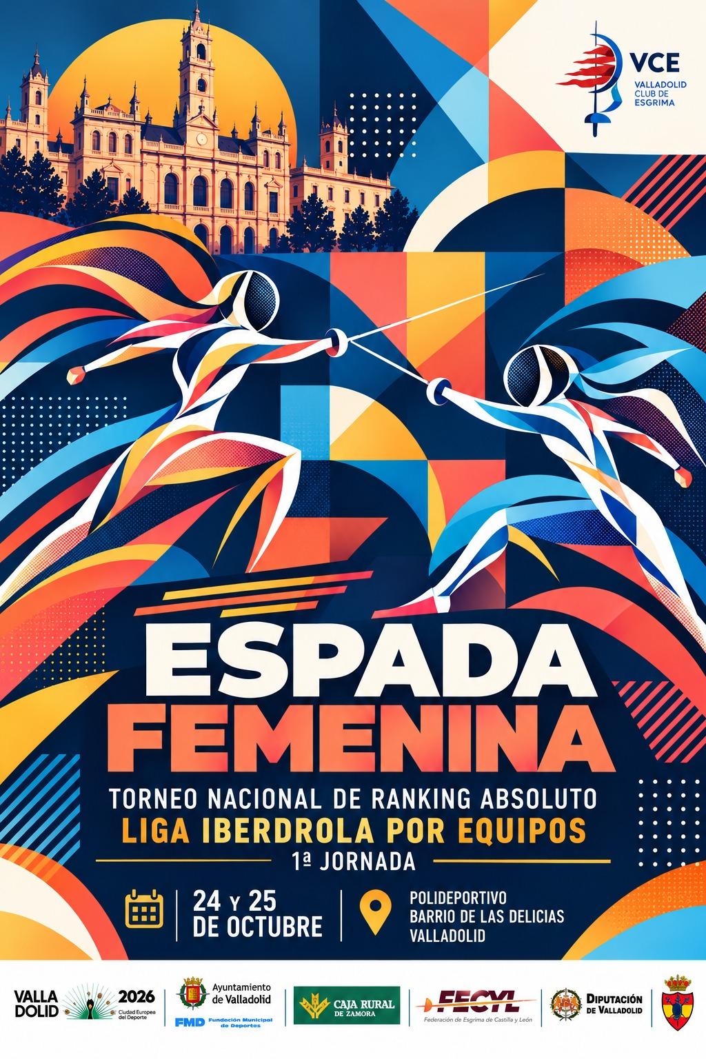 La esgrima femenina en Valladolid abre temporada