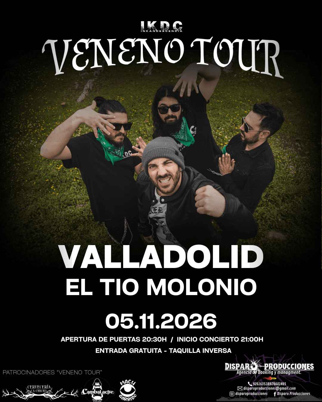 Inkandescencia enseña rock urbano en Valladolid