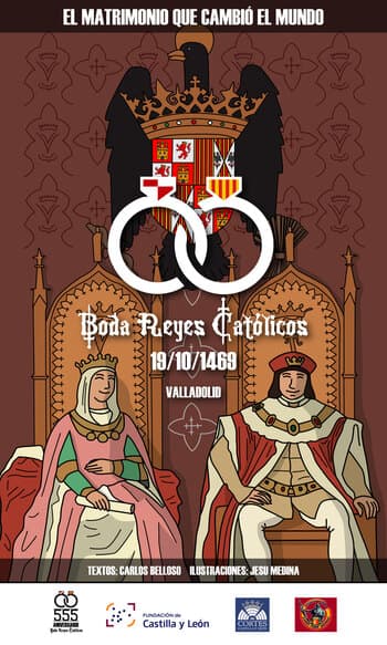 Reyes Católicos en Valladolid vuelven a su boda