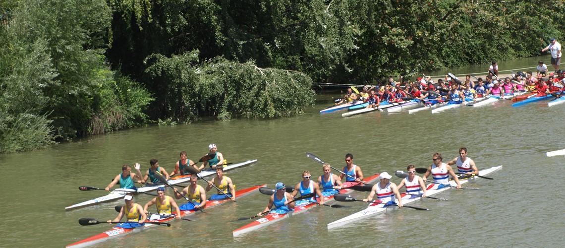 Piragüismo Valladolid Trofeo Internacional de K 4