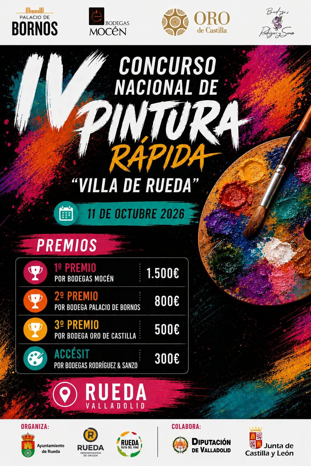 IV Concurso de Pintura Rápida en Villa de Rueda