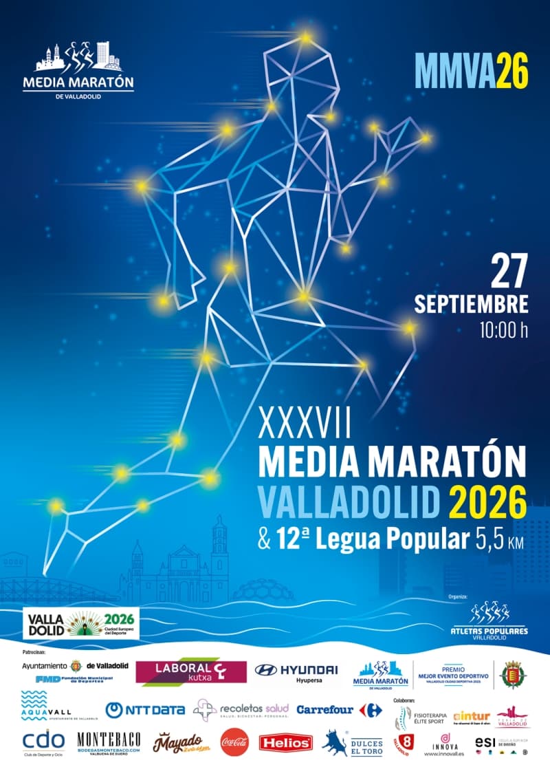 media maratón valladolid 2026