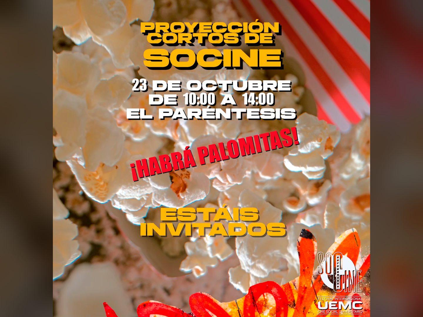 Sesión de cortometrajes del V Festival SOCINE