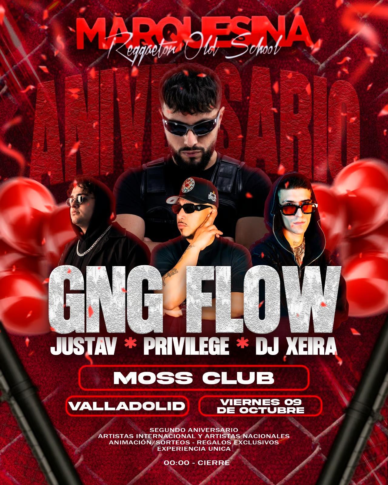 marquesina valladolid aniversario con la gala del perreo