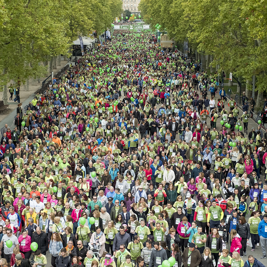 marcha contra el cáncer valladolid